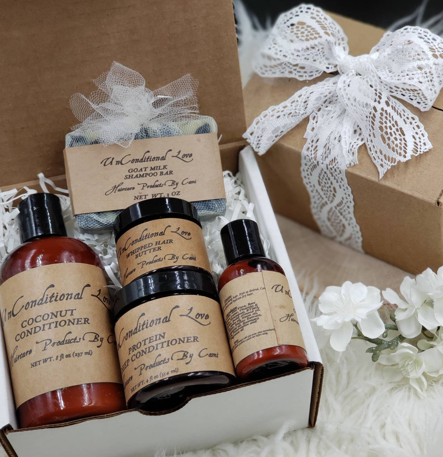 natural hair christmas gifts, Unconditional Love Natural Hair Care Gift