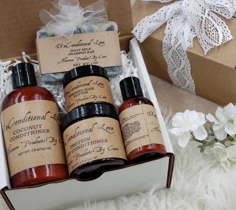 Unconditioned Love by C Natural Hair Gift Set Healthy Natural Hair